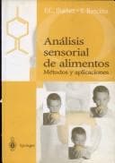Portada de Análisis sensorial de los alimentos