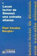 Portada de Lacan Lector de Simmel