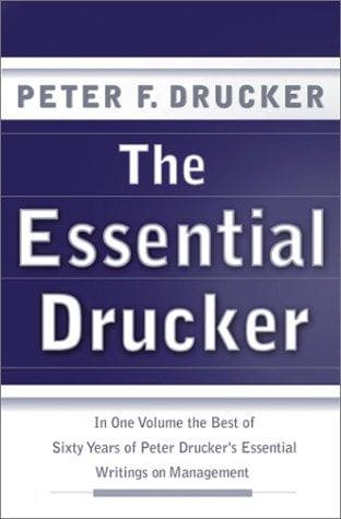 Portada de The essential Drucker