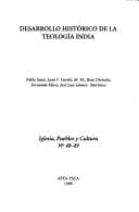 Portada de Desarrollo historico de la teologia India (Iglesia, pueblos y cultura)