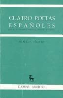 Portada de Cuatro poetas españoles/ Four Spanish Poets