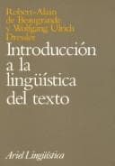 Portada de Introduccion a la Linguistica del Texto