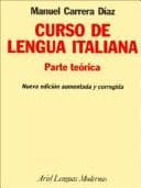 Portada de Curso de Lengua Italiana. Parte Teorica