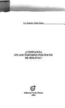 Portada de Confianza En Los Partidos Politicos de Bolivia?