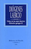 Portada de Vidas de Los Mas Ilustres Filosofos Griegos 2 Tomos