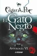 Portada de El Gato Negro / The Black Cat (Biblioteca Edgar Alan Poe)