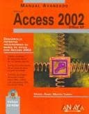 Portada de Microsoft Access 2002 Office XP