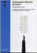 Portada de Comentario literario de textos