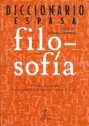 Portada de Diccionario Espasa De Filosofa / Espasa Dictionary of Philosophy
