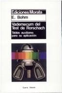 Portada de Vademecum del Test de Rorschach