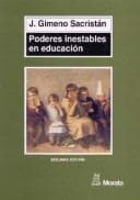 Portada de Poderes Inestables en Educacion (Pedagogia. Manuales)