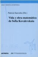 Portada de Vida y Obra Matematica de Sofia Kovalevskain