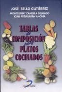 Portada de Tablas de Composicion Para Platos Cocinados