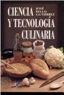 Portada de Ciencia y Tecnologia Culinaria