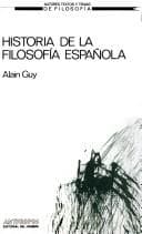 Portada de Historia De La Filosofía Española