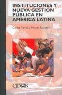 Portada de Instituciones y nueva gestión pública en América latina