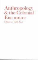 Portada de Anthropology & the colonial encounter