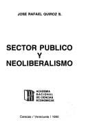Portada de Sector público y neoliberalismo
