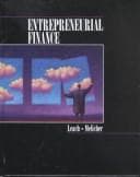 Portada de Entrepreneurial finance