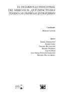 Portada de El desarrollo industrial del Mercosur