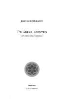 Portada de Palabras adentro