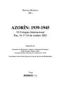 Portada de Azorín: 1939-1945