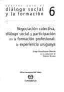 Portada de Negociación colectiva, diálogo social y participación en la formación profesional