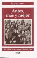 Portada de Antes, más y mejor