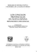 Portada de Los concilios provinciales en Nueva España