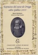 Portada de Extractos del curso de Ortega sobre Galileo (1933)
