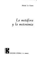 Portada de La metáfora y la metonimia