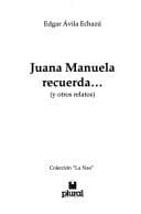 Portada de Juana Manuela recuerda--
