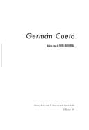Portada de Germán Cueto