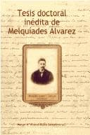 Portada de Tesis doctoral inédita de Melquíades Álvarez