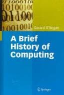 Portada de A brief history of computing