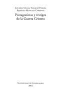 Portada de Protagonistas y testigos de la guerra cristera
