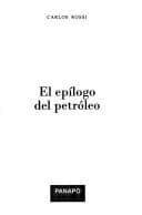 Portada de El epílogo del petróleo