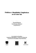 Portada de Políticas e identidades lingüísticas en el Cono Sur