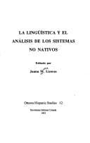 Portada de LA Linguistica Y El Analisis De Los Sistemas No Nativos