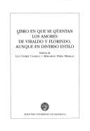 Portada de Libro en que se qüentan los amores de Viraldo y Florindo, aunque en diverso estilo