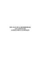 Portada de Más allá de la modernidad