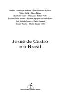 Portada de Hjosue De Castro E Obrasil