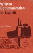 Portada de Written communication in English.