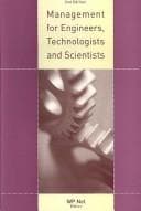 Portada de Management for engineers, technologists and scientists