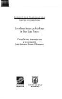 Portada de Los tlaxcaltecas, pobladores de San Luis Potosi (Biblioteca tlaxcalteca)