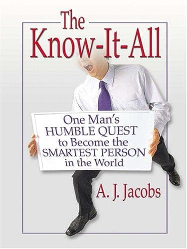 Portada de The know-it-all