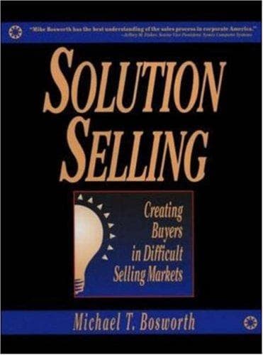 Portada de Solution selling