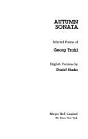 Portada de Autumn sonata