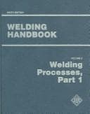 Portada de Welding handbook.
