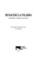 Portada de Renacerá la palabra